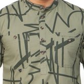 Panjabi: Trendy Fit_Print_259#2